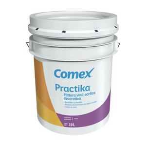 Comex practika, pintura vinílica Comex de 19lt