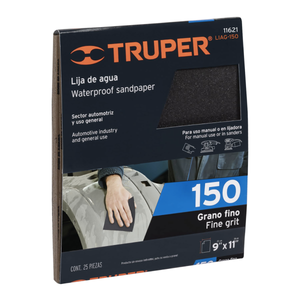 TRUPER LIJA DE AGUA No. 150 PIEZA 11621