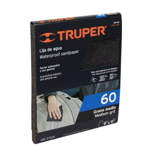 TRUPER LIJA DE AGUA No. 60 PIEZA 11646